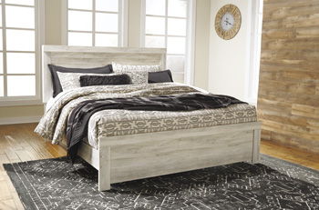 Bellaby - King Panel Rails - Whitewash