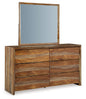Dressonni - Dresser And Mirror - Brown