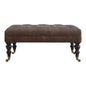 Buffalo - Ottoman With Castor Legs