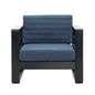 Giovanna - Club Chair Set With Aluminum Frame