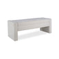 Upholstered Storage Bench With Tufted Seat, Ottoman For Living Room - White
