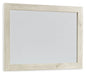 Cambeck - Bedroom Mirror - Whitewash