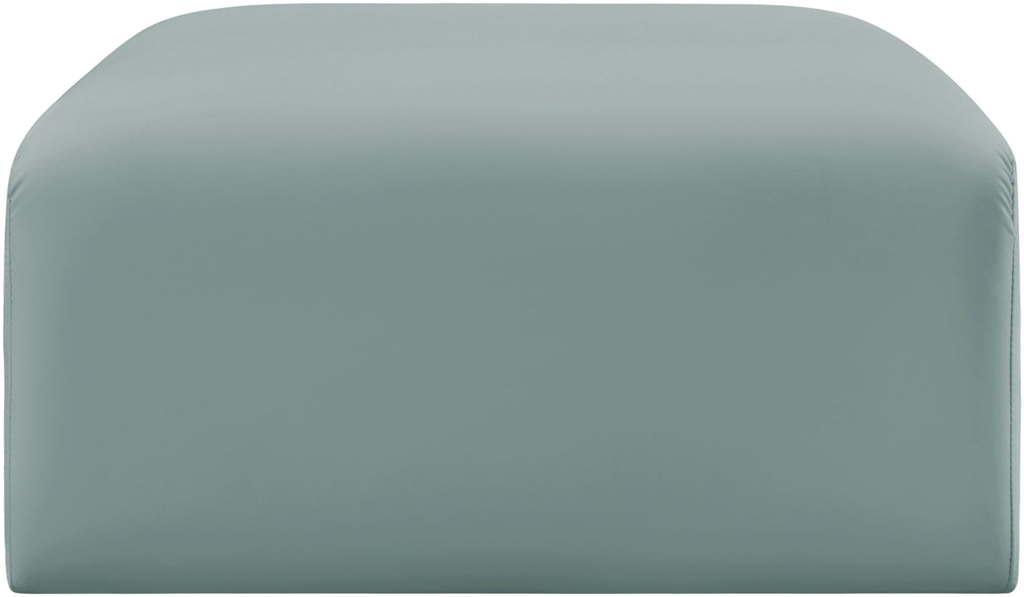Arc - Faux Leather Ottoman