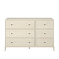 Farnsworth - 6 Drawer Dresser - Ivory