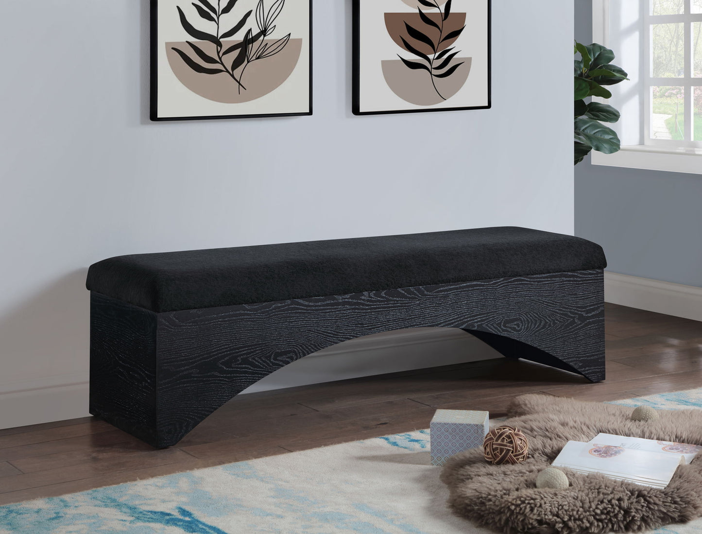 Lawson - Bench With Black Base