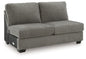 Clarington - Armless Full Sleeper - Greystone