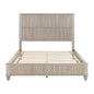 Platform Bed Frame & Tall Headboard