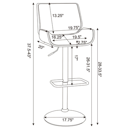 Adjustable Bar Stool