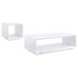 Fletcher - 2 Piece Coffee And End Table Set - Gloss White