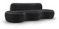 Swerve - Velvet 101" Upholstered Sofa