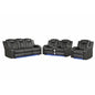 Benz - LED & Power Recliner With Adjustable Headrests And Ambient LED Lighting