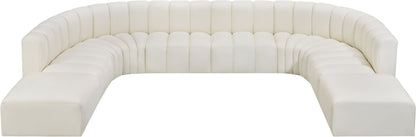 Arc - Faux Leather Modular Sectional