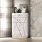 Esther - Chest - White / Silver