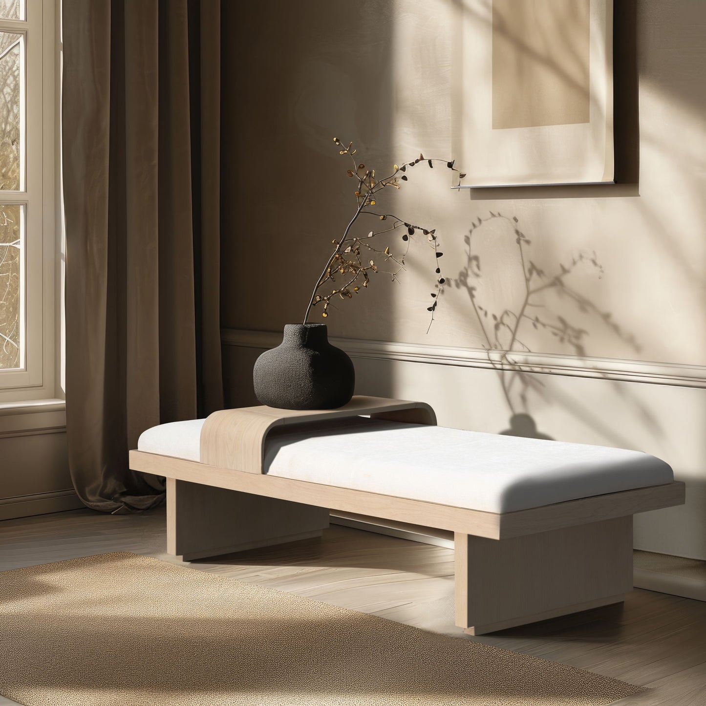 Arlington - Bench - Natural Base