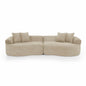 4 Seater Curved Cloud Sectional Sofa