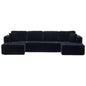 U-Shape Modular Sectional Sofa For Living Room