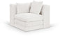 Stellar - Chenille Fabric Upholstered Modular Corner Chair