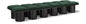 Pavilion - 12 Piece Modular Bench With Black Base