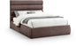 Adam - Linen Fabric Bed With 52" Headboard