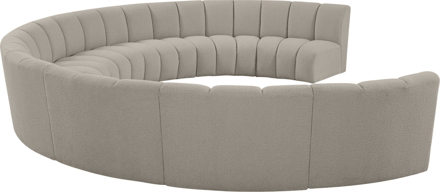 Infinity - 9 Piece Boucle Modular Sectional