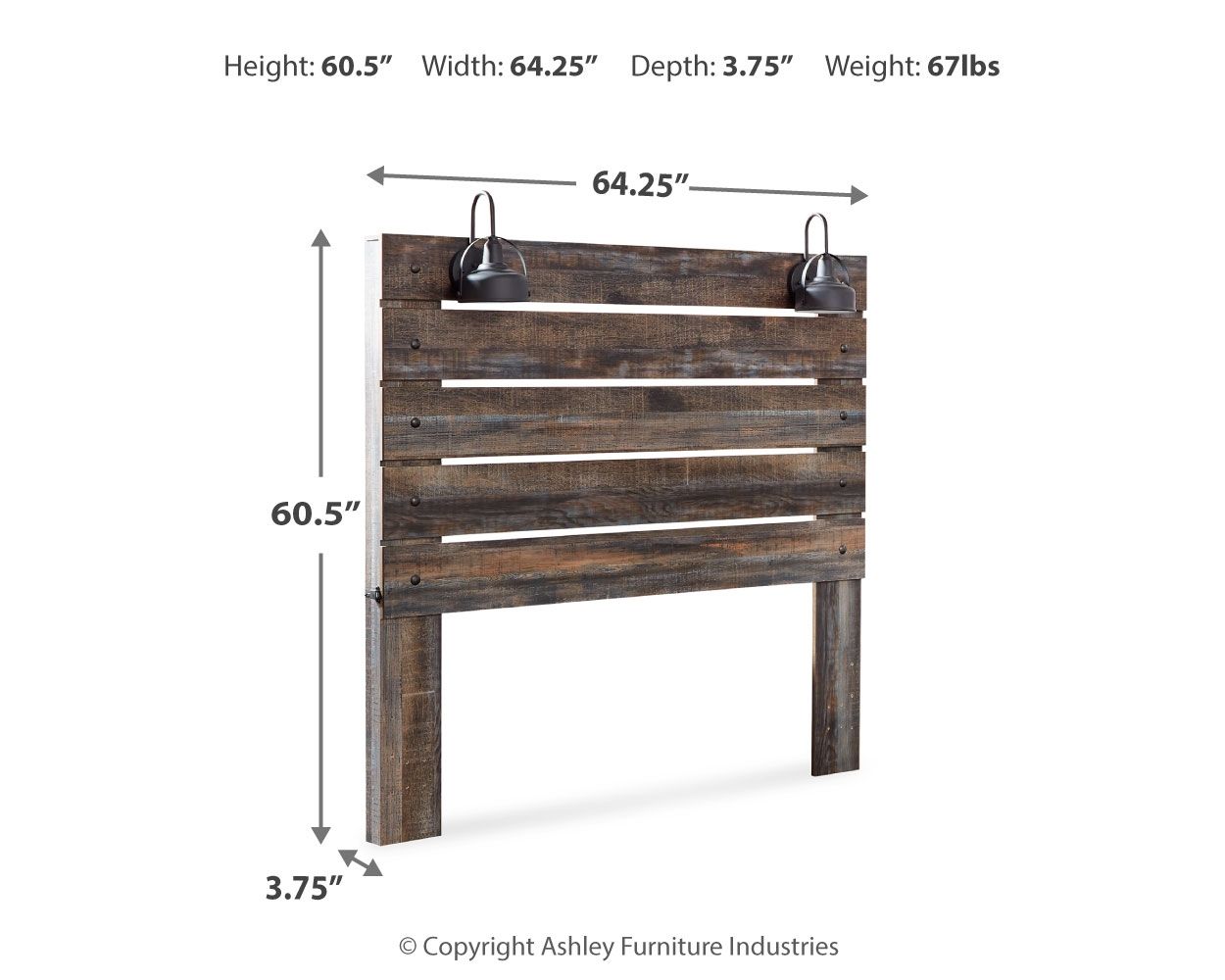 Drystan - Panel Headboard