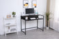 Console Table Narrow Modern Entryway Table Small Behind Couch Table Skinny Sofa Table Hallway Table For Living Room - Black