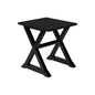 Compact Accent End Table, Square, Transitional