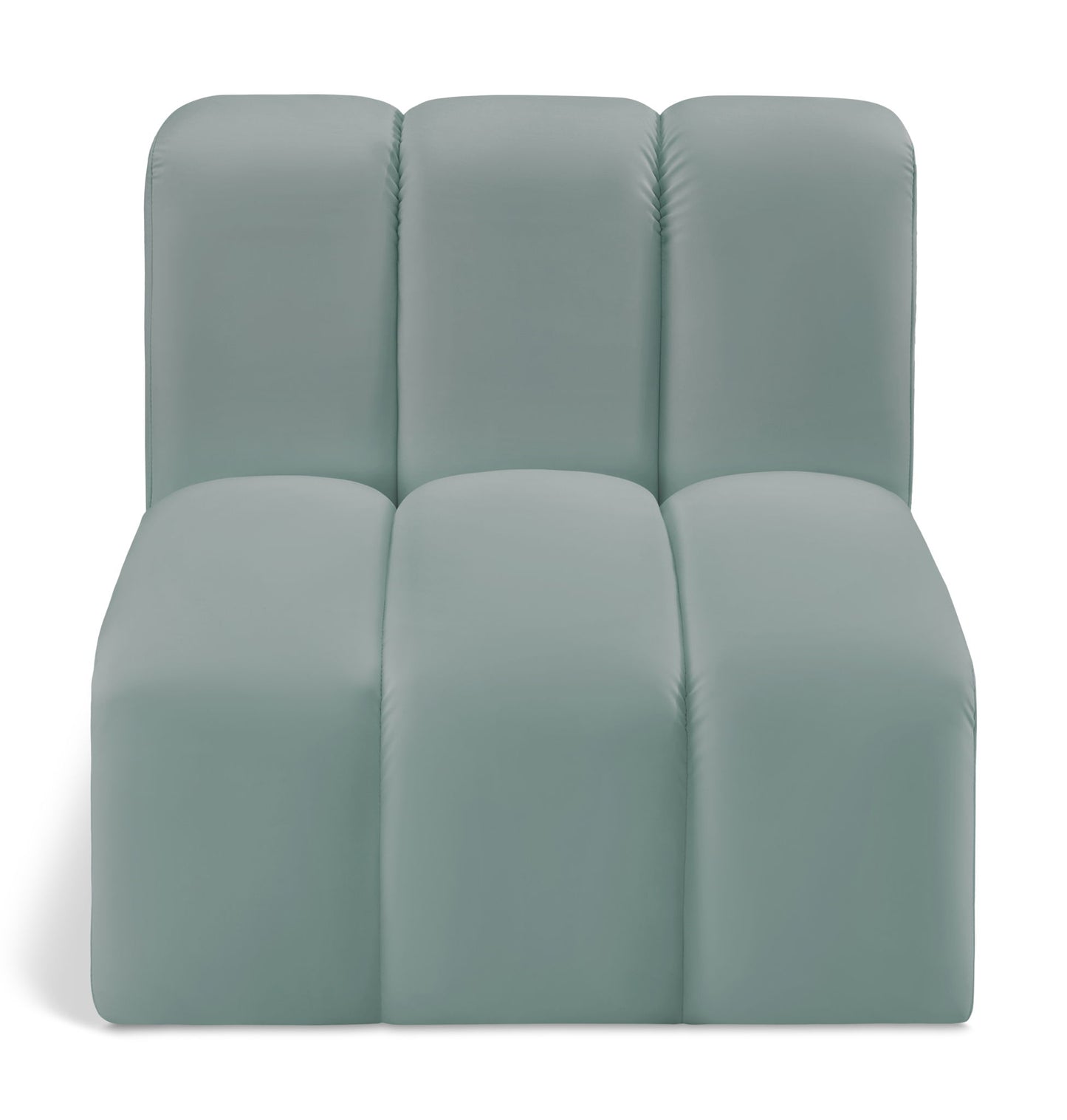 Arc - Faux Leather Straight Chair