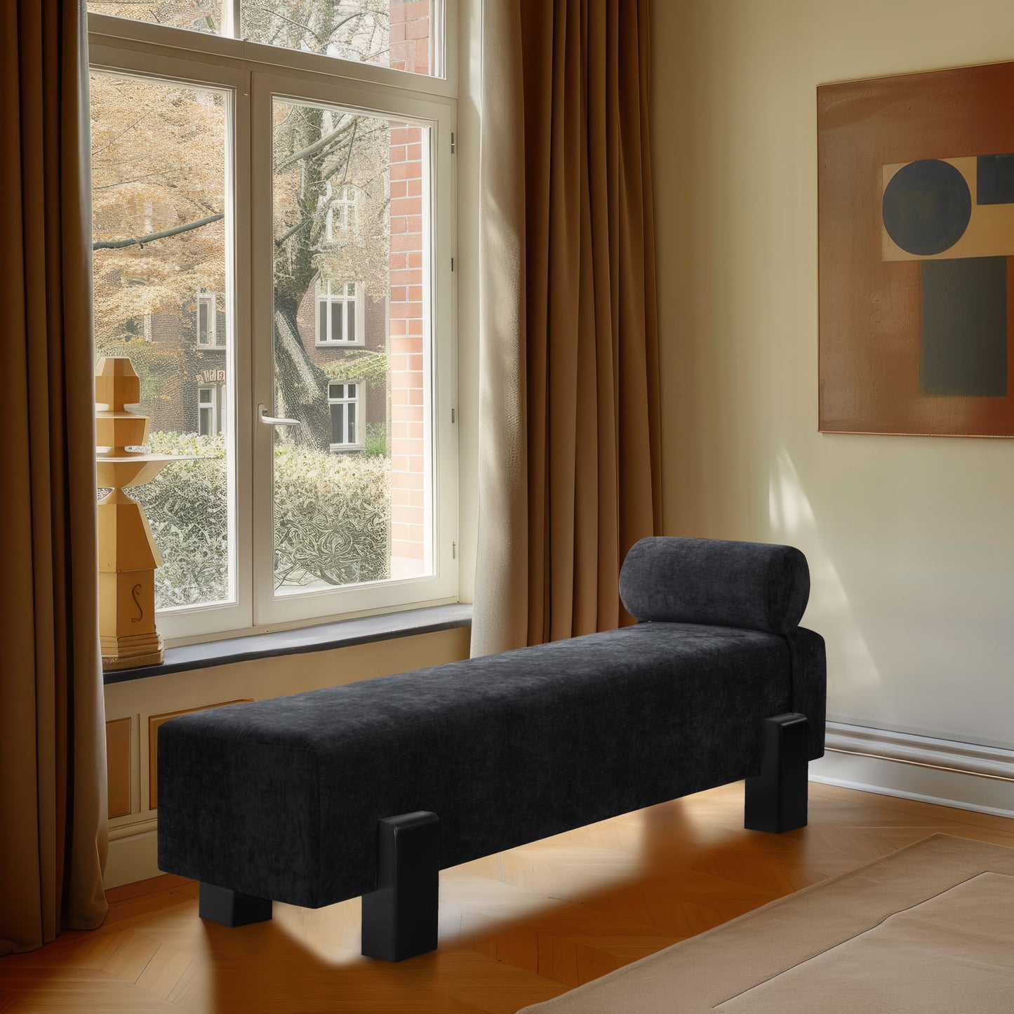 Edison - Bench - Black Base