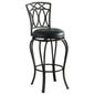 Swivel Stool With Upholstered Seat