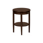 Accent Table, 2 Tier, Transitional - Espresso