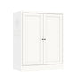 Pantry Cabinet With Adjustable Shelves Freestanding Kitchen Storage Organizer - White