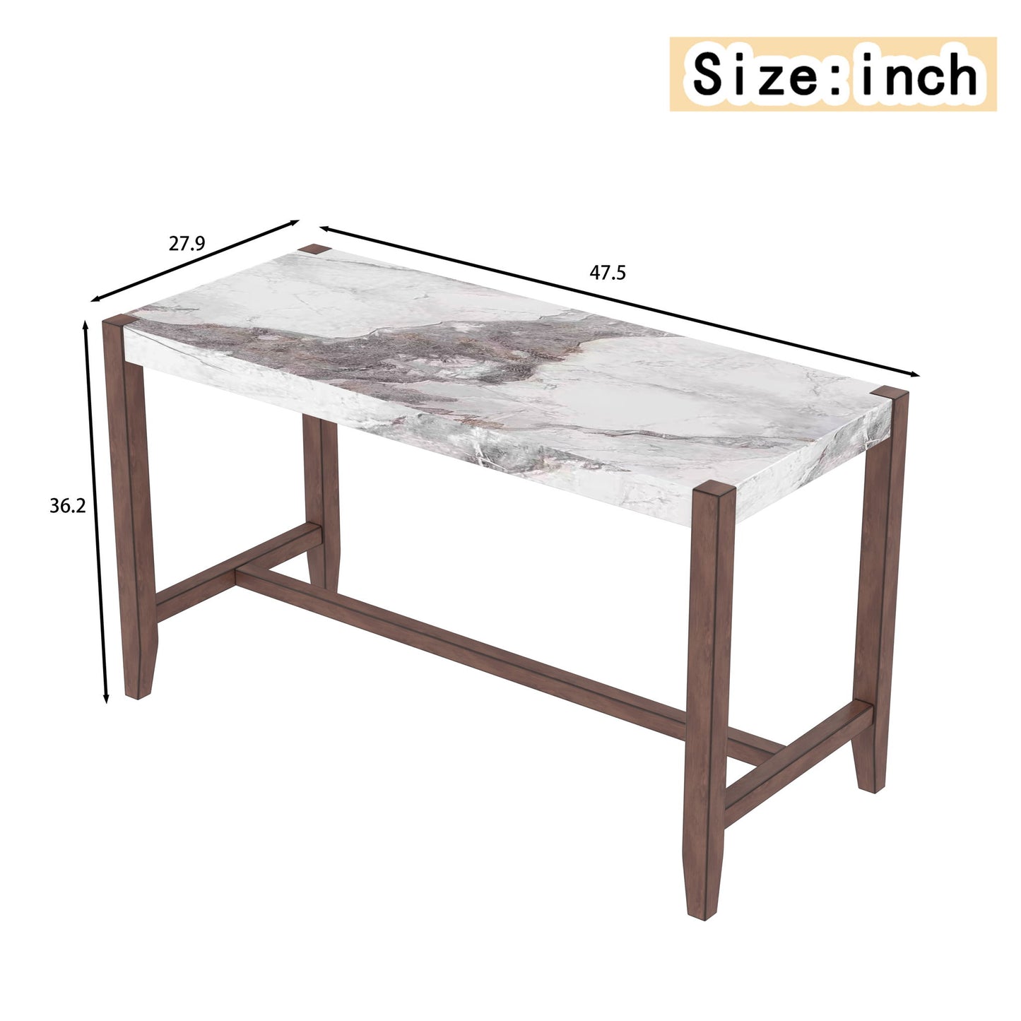 Counter Height Bar Table For Kitchen