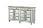 Varian - Mirrored Dresser - Silver