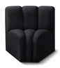 Arc - Velvet Curved Corner Chair