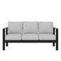 All-Weather Patio Sofa & Cushions, 3 Seat Outdoor Couch