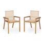 Belfast - Dining Chair With Acacia Wood Frame And Seating (Set of 2)