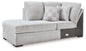 Gabyleigh - Laf Corner Chaise - Nickel