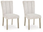 Larawyn - Dining Upholstered Side Chair (Set of 2) - Bisque