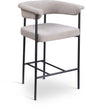 Malin - Linen Counter Stool (Set of 2) - Taupe