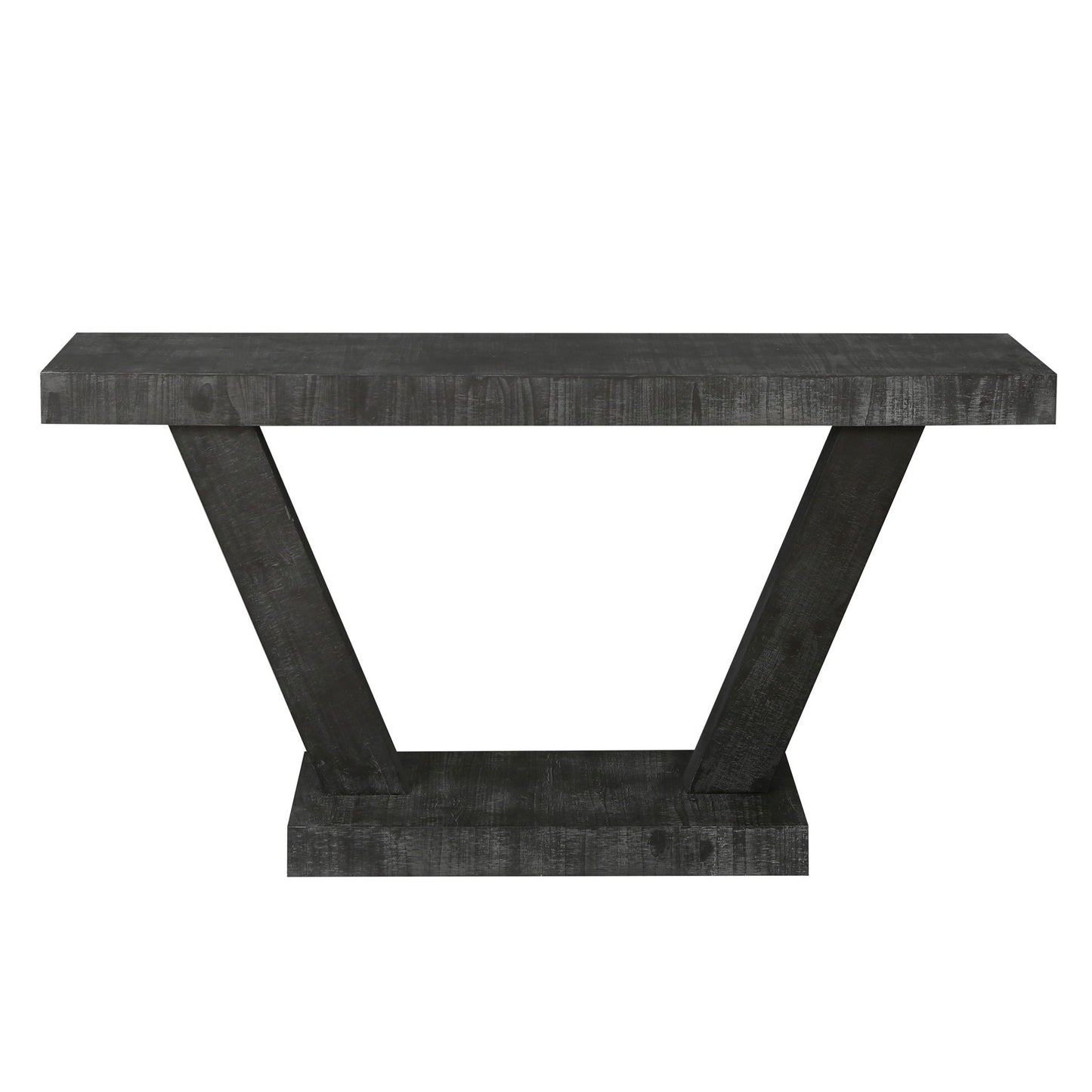 Vintage Distressed Wood Entryway Bench With 2 Tier Storage Cabinet
