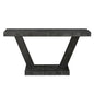 Vintage Distressed Wood Entryway Bench With 2 Tier Storage Cabinet