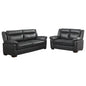 Borden - 2 Piece Living Room Set With Smooth Upholstery - Gray