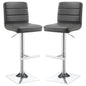 Adjustable Bar Stool (Set of 2) - Gray
