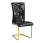 Elegant Design Alligator Skin Upholstered Dining Chairs
