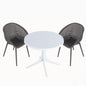 Modern Lounge Chair Set With Round Table