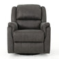 Contemporary Glider Recliner With Swivel Function