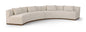 Avanti - 182.5" Chenille Fabric Upholstered 2 Piece Modular Sectional
