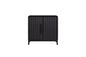Ample Storage Bar Cabinet - Peppercorn