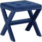 Upholstered Accent Bench With Nailhead Trim